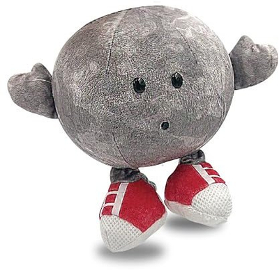 Lodër pelushi Celestial Buddies Mercury, planeti Merkur, 20cm, gri