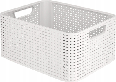 Shportë universale Curver Universal Storage Basket Box, 18L, plastike, gri e çelët