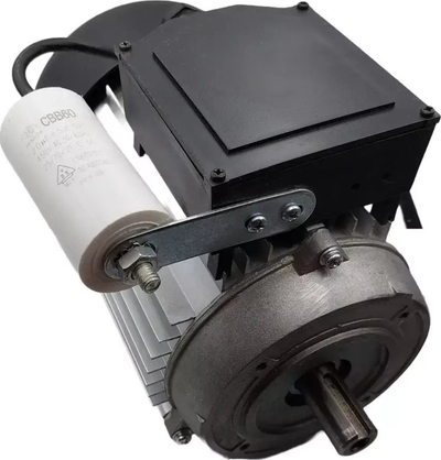 Motor elektrik DEA XDED7726X.55, monofazik, i vogël, ngjyrë e zezë