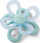 Unazë për dhëmbëzim Babyono Flower, 0m+, silikon, blu