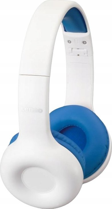 Kufje për kalamajt Lenco HP-010BU, me kabllo 1.2m, kufi volum 85dB, blu me të bardhë