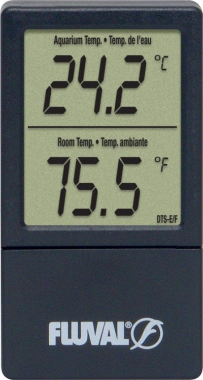 Termometër dixhital akuariumi Fluval 2 in 1, wireless, ekran LCD
