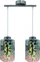 Lampë varëse Candellux NOCTURNO 32-57693, 2 drita, krom