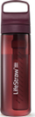 Shishe uji LifeStraw Go Series LGV422MRWW, 650ml, me filter, e kuqe merlot