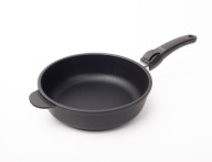 Tigan Zyle Deep Diamond 24cm, dorezë e çmontueshme, për induksion, i zi