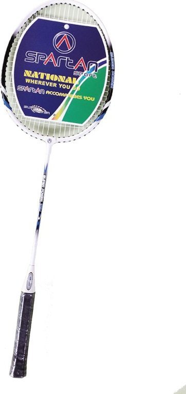 Raketë badminton Spartan Swing, çelik dhe alumin, 110g, shumëngjyrëshe