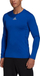Bluza termike Adidas TechFit Warm M H23127, me mëngë të gjata, termike, blu