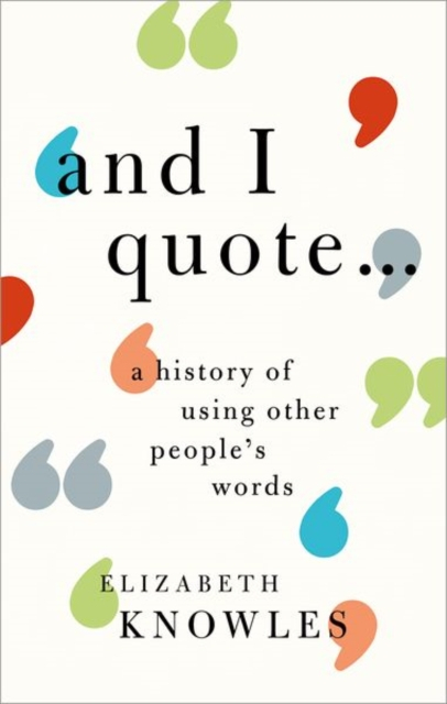 And I Quote C - Elizabeth  Knowles