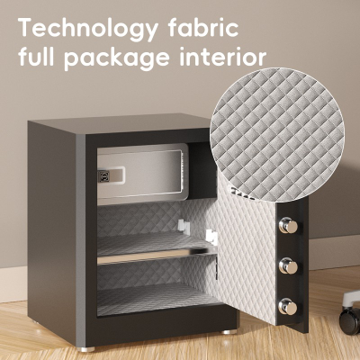 Deli Kasaforte Elektrike Fingerprint 450Mmx320Mmx380Mm T596