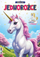 Libër me ngjyrosa “Magic Unicorns”, me ngjitëse me shkëlqim