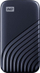Disk i jashtëm SSD WD My Passport, 500GB, USB-C, blu