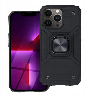 Futrollë telefoni OEM NITRO për iPhone 17 Pro, magnetike, e zezë