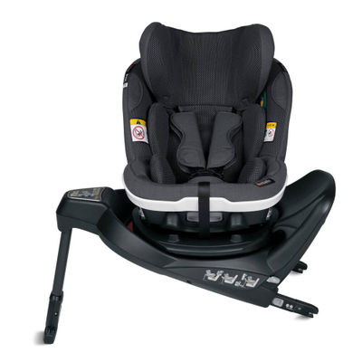 Ulëse auto BeSafe iZi Turn M i-Size, rrotulluese 360°, ISOFIX, gri e errët