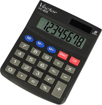 Kalkulator Vector 3724 KAV VC-805, i zi