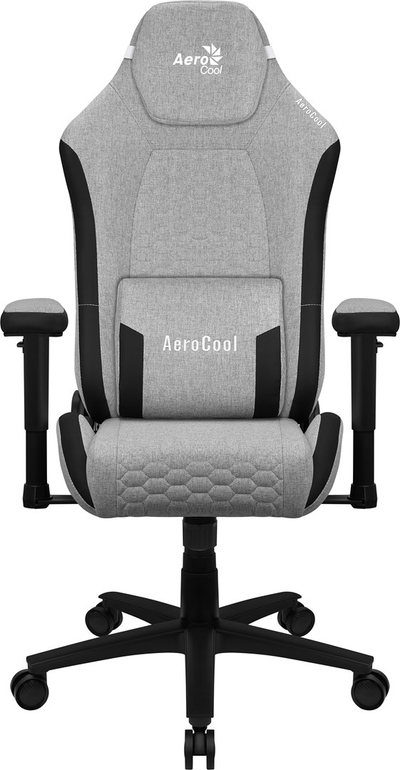 Играчка столица Aerocool CROWN AeroWeave, 150kg, сива