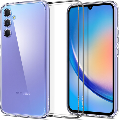 Маска Spigen Ultra Hybrid за Samsung Galaxy A34 5G, транспарентна