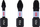 Set bitash Bosch Pro Impact Control, Pozi PZ1 PZ2 PZ3 25mm, 3 copë