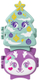 Set lodrash Mattel Polly Pocket Holiday Connects Bundle Compact 2 Pack, koleksionues, shumëngjyrësh