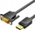 Kabllo Vention DisplayPort në DVI 24+1, 2m, Full HD, e zezë