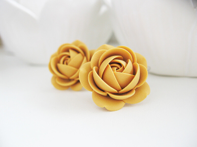 Vathë Troli Yellow Ocher Flowers