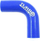 Lidhës silikoni TurboWorks Elbow 90°, 51mm XL, blu