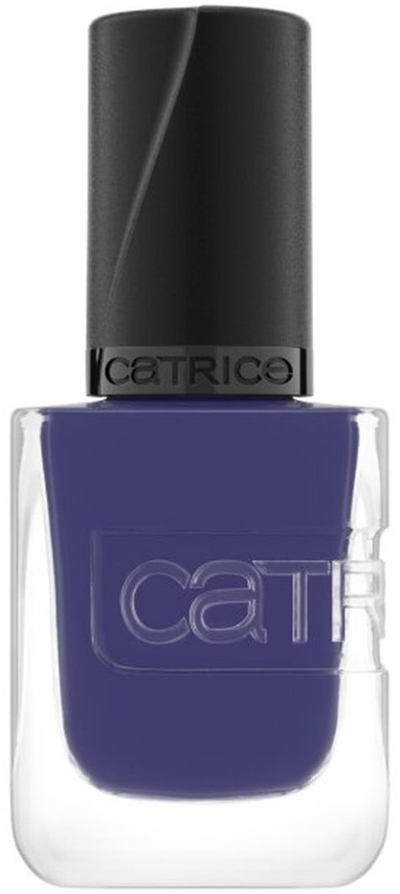 Llak thonjsh Catrice Gel Affair Midnight Dust 026, efekt xheli, blu e errët