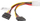 Kabllo Lanberg Molex 4pin, 2xSATA 15pin, 15cm (CA-HDSA-11CU-0015)