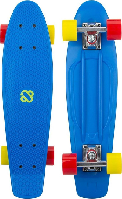 Pennyboard Nijdam Sailor Stroll, plastik, me rrota shumëngjyrëshe, blu