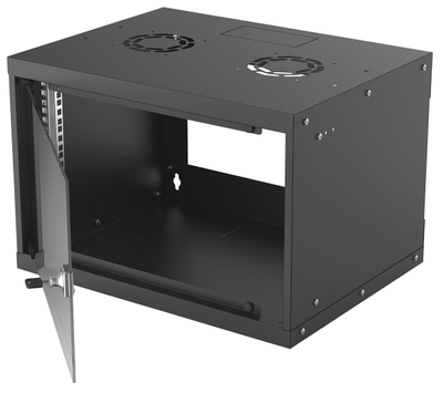 Kabinet rrjeti muror Intellinet 19" 6U, 540x400mm, i zi