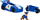 Lodër Paw Patrol Chase Mini Vehicle Set, 2 në 1, me figurine, blu
