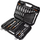 Set veglash Neo 10-076, 219 pjesë, kuti plastike, argjendtë