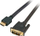 Kabllo video EFB Elektronik K5432SW.1, HDMI në DVI, 20 m, i zi