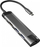 Stacion USB C Natec Fowler Go NMP 1985, HDMI, RJ 45, gri