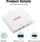 Karikues notebook-u Swissten 87W, 2x USB, 2x USB C, i bardhë