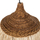 Llambë tavani me kapak sisal Φ36×46–120 cm (HM7787)