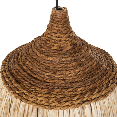 Llambë tavani me kapak sisal Φ36×46–120 cm (HM7787)