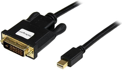 Kabllo StarTech DisplayPort Mini - DVI-D (MDP2DVIMM10B), 3 m, e zezë