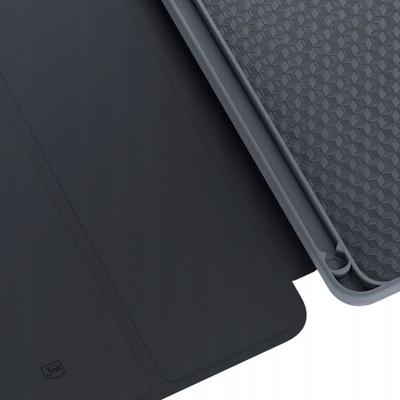 Këllëf tablet 3mk Soft Tablet Case për Xiaomi Pad 6, silikoni TPU, me palosje trefishe, i zi