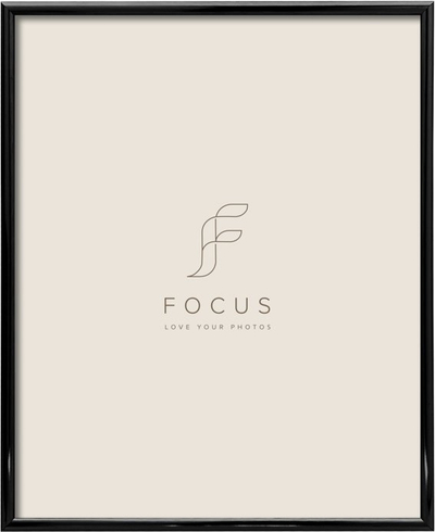 Kornizë Focus Lily Black, A3 29.7x42 cm, alumin, e zezë