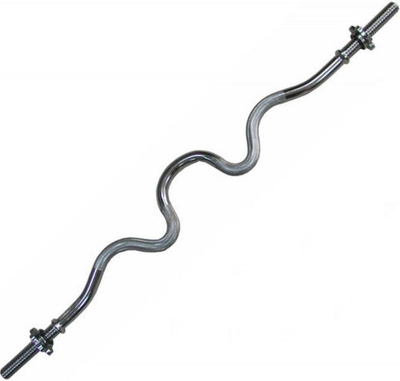 Shufër e përkulme fort EB Fit 120cm, diametër 28mm, krom