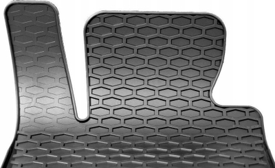 Tapete gome GUMARNY ZUBRI BMW 5 G30 G31, set 4 copë, me velcro, të zinj