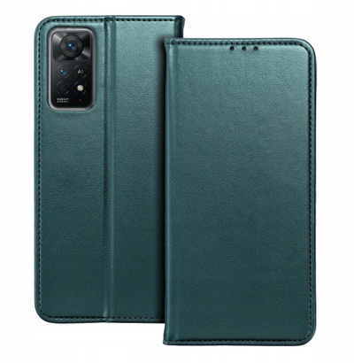 Këllëf magnetik për telefon Xiaomi 15 Pro, smart, jeshile e errët
