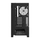 Kuti kompjuteri Darkflash DY450, xham i temperuar, pa ventilatorë, e zezë