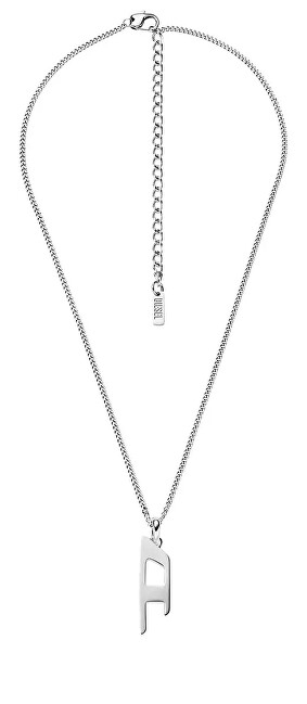Varëse unisex Diesel D Logo DX1625040, e argjendtë
