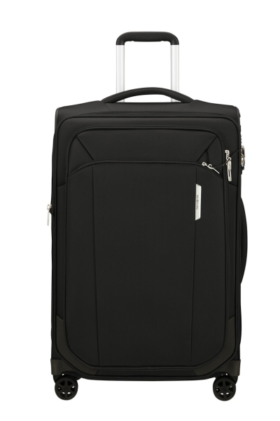 Valixhe Soft Me 4 Rrota Samsonite Respark 67/24 Ngjyrë E Zezë