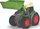 Lodër traktor Dickie Toys Fendt Cable Tractor, me telekomandë me kabllo, drita dhe tinguj, jeshil