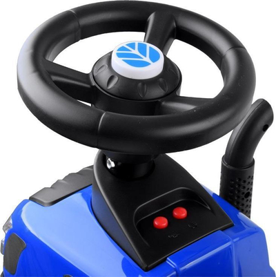 Traktor lodër me pedale A Tractor ZA3691, me rimorkio, drita dhe tingull, jeshil