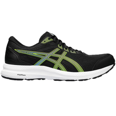 Atlete vrapimi Asics Gel Contend 8 1011B492, me GEL, të zeza Electric Lime