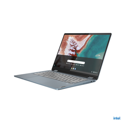 Laptop Lenovo IdeaPad Flex 5 14IAU7, 14" FHD me prekje, Intel Core i3, 8GB RAM, 128GB eMMC, ChromeOS, i kaltër