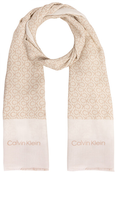 Shall për femra Calvin Klein, bezhë